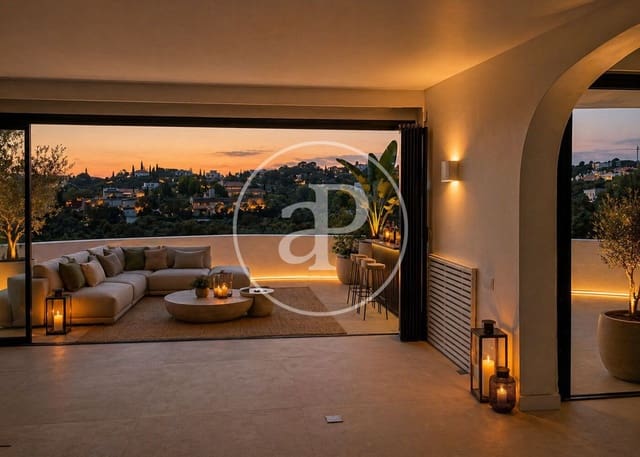 Villa/Maison de 4 chambres à louer à San Sebastián de los Reyes avec piscine garage - 6 500 € (Ref: 9922317)
