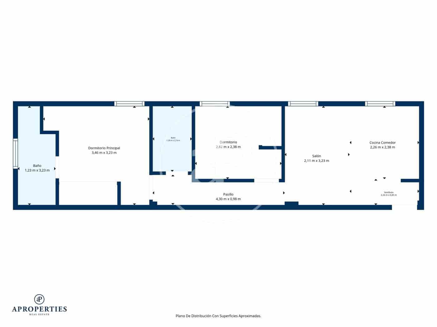 2 sovrum Lägenhet att hyra i Madrid stad - 2 400 € (Ref: 9927415)