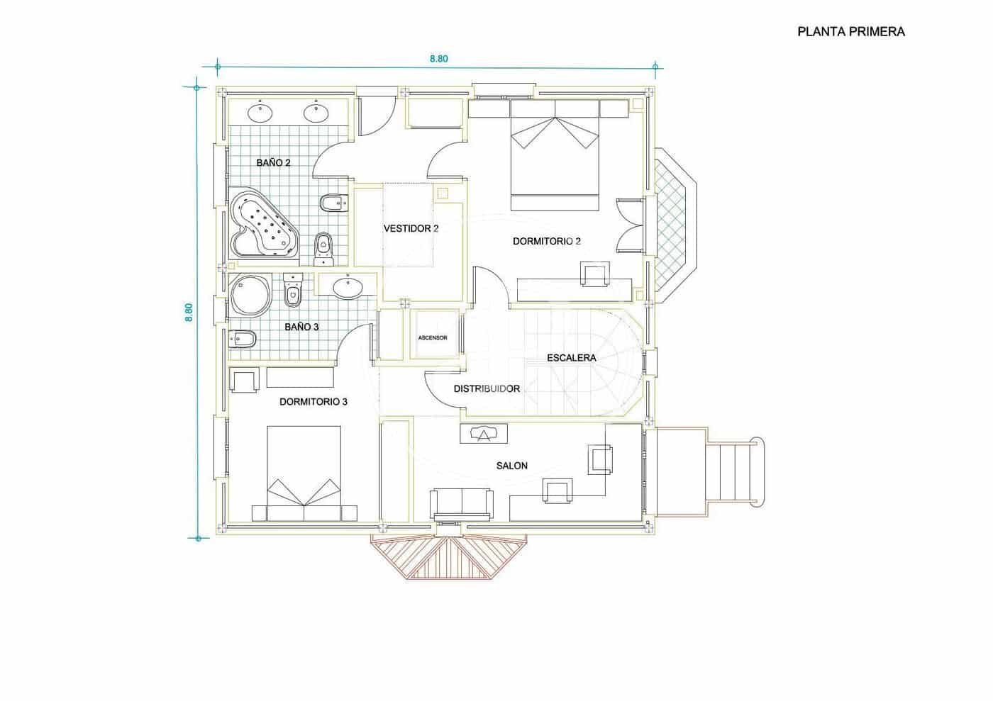 5 bedroom Apartment for sale in Madrid city - € 3,500,000 (Ref: 9927416)