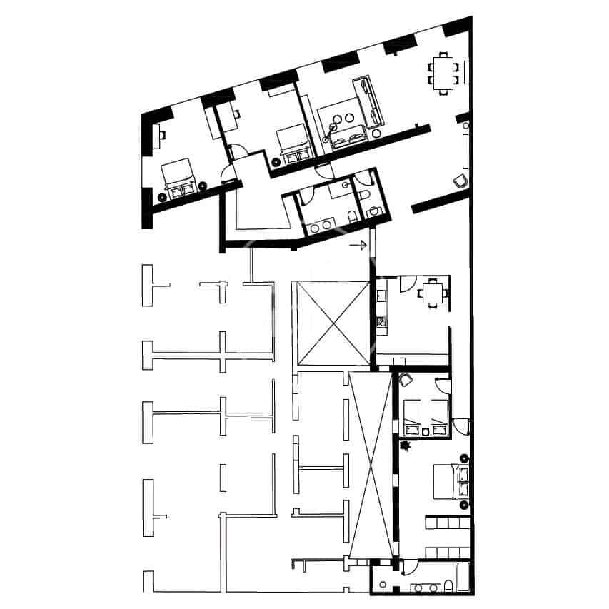 4 bedroom Apartment for sale in Madrid city - € 2,380,000 (Ref: 9934484)