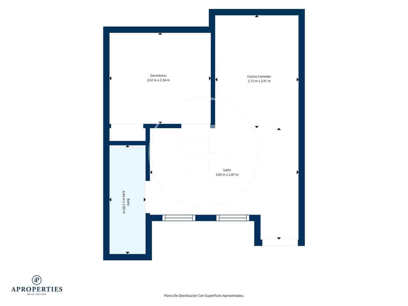 1 bedroom Apartment for rent in Madrid city - € 1,000 (Ref: 9936412)