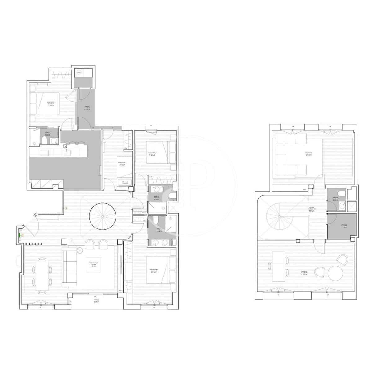 4 Zimmer Apartment zu verkaufen in Madrid Stadt - 1.690.000 € (Ref: 9939990)