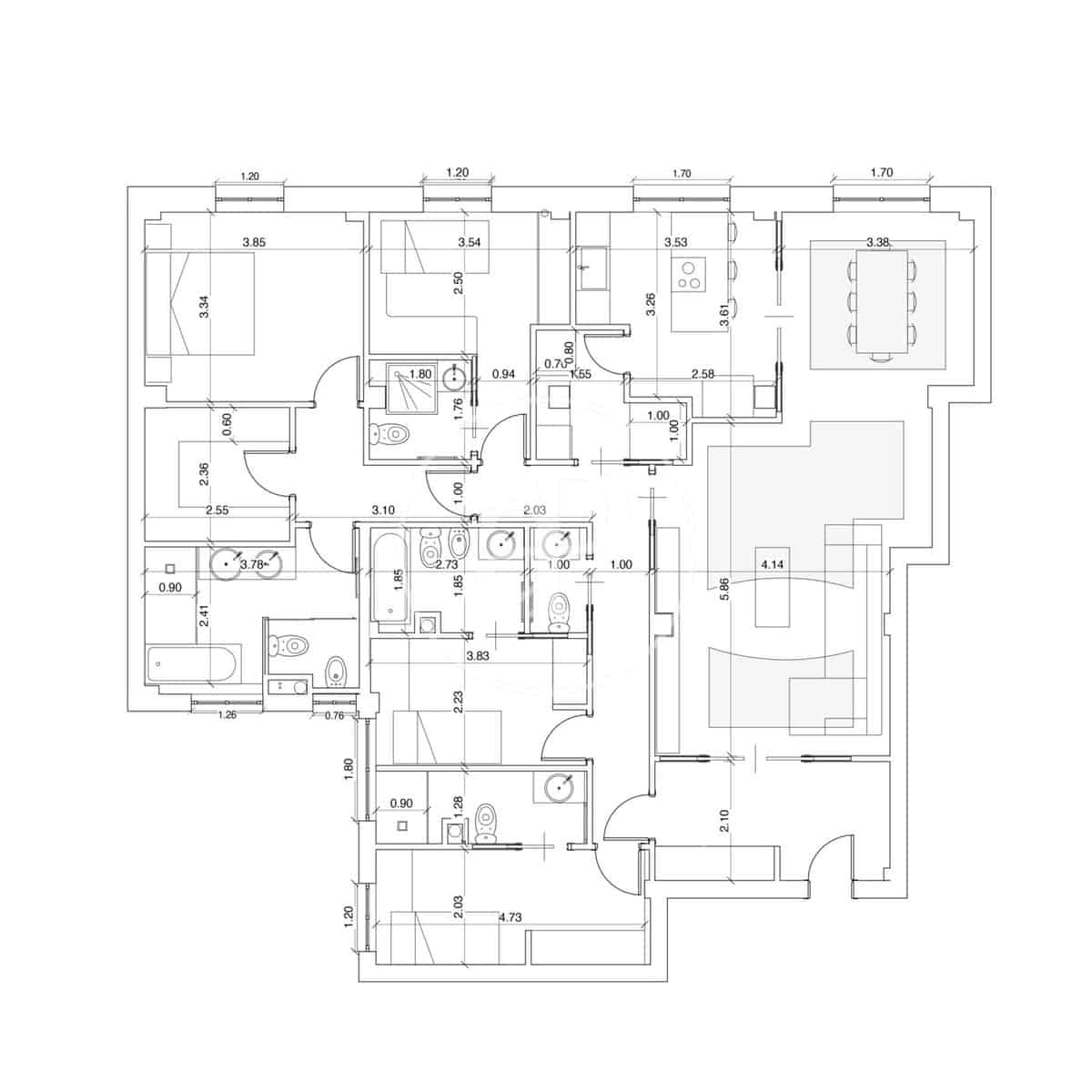 4 bedroom Apartment for sale in Madrid city - € 1,590,000 (Ref: 9939992)