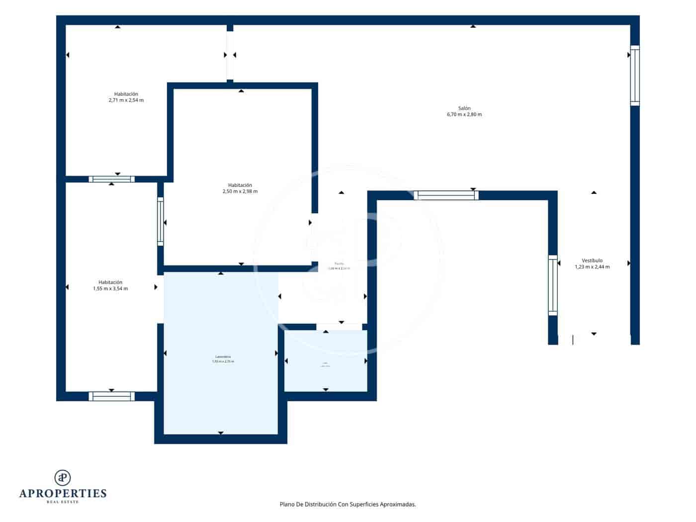 2 soveværelse Lejlighed til salg i Madrid by - € 330.000 (Ref: 9947932)