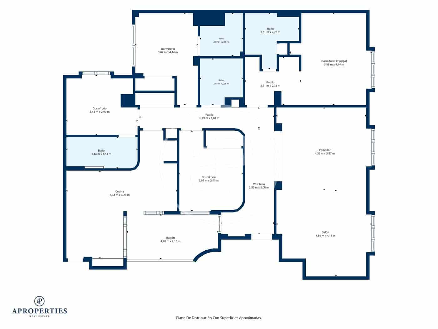 4 soveværelse Lejlighed til salg i Madrid by - € 2.420.000 (Ref: 9949823)