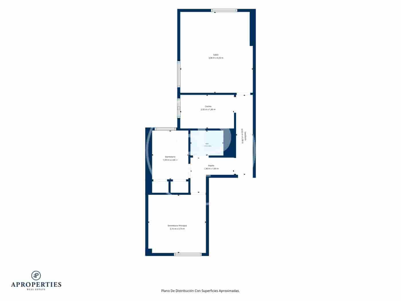 2 sovrum Lägenhet att hyra i Madrid stad - 1 900 € (Ref: 9952640)
