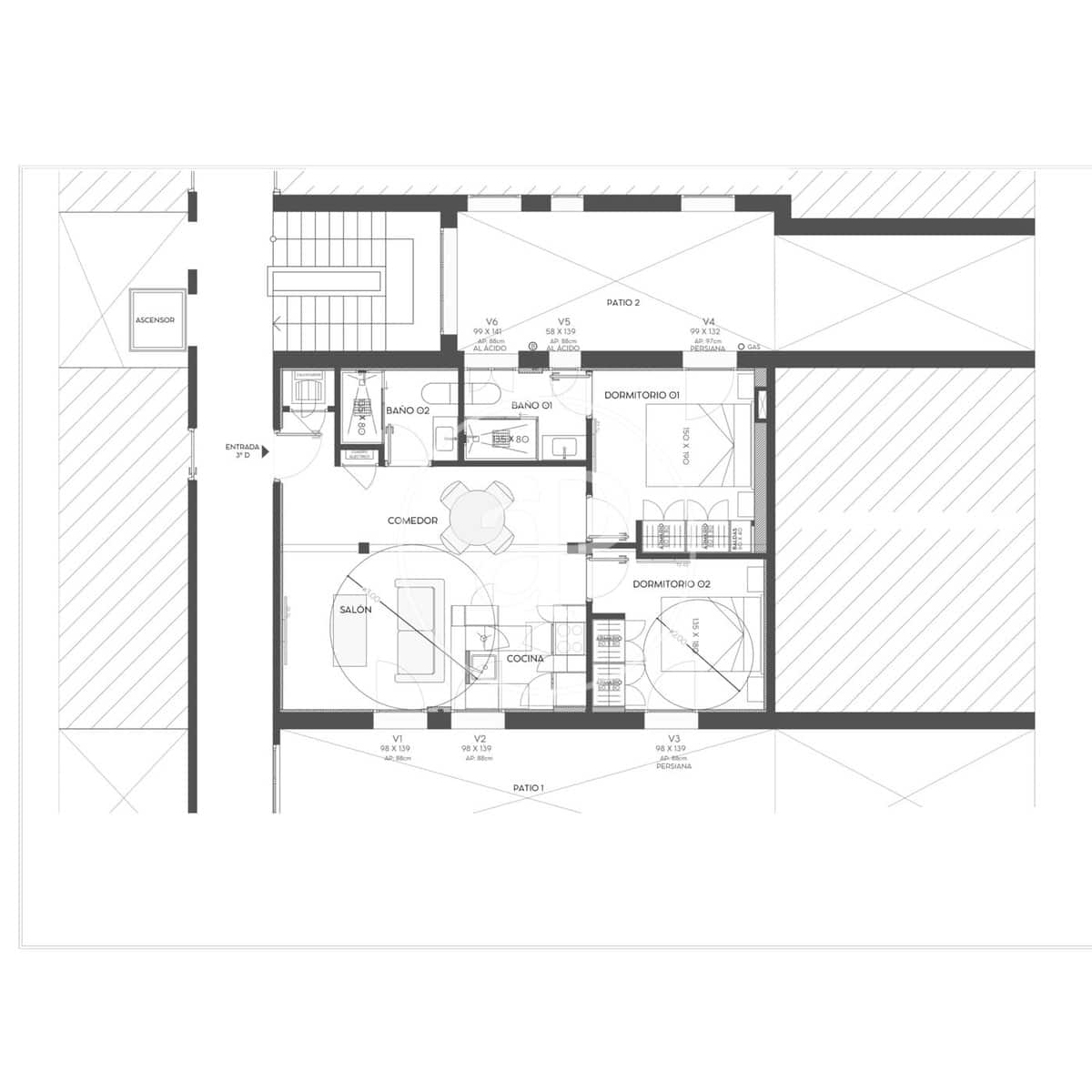 2 soverom Leilighet til salgs i Madrid by - € 959 000 (Ref: 9952643)