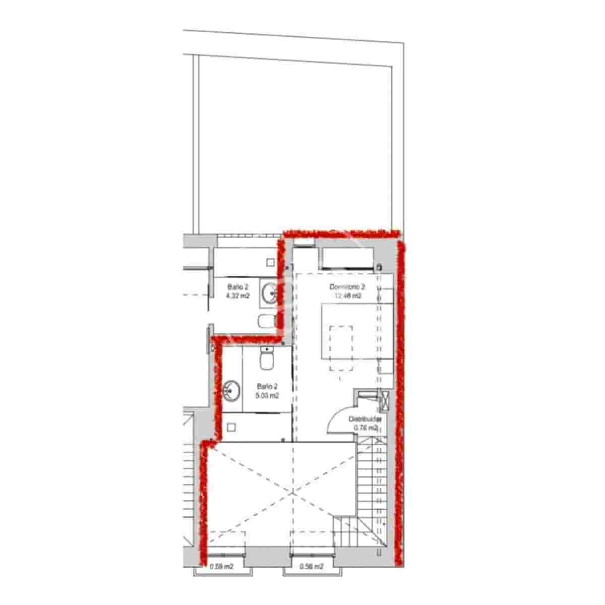 2 camera da letto Appartamento in vendita in Madrid citta - 850.000 € (Rif: 9952646)
