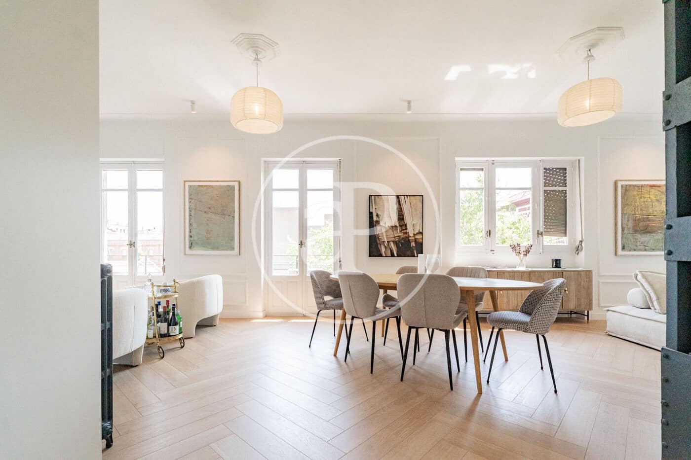 2 soveværelse Lejlighed til leje i Madrid by - € 6.000 (Ref: 9954476)