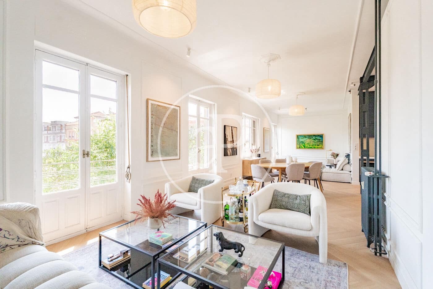 2 soveværelse Lejlighed til leje i Madrid by - € 6.000 (Ref: 9954476)