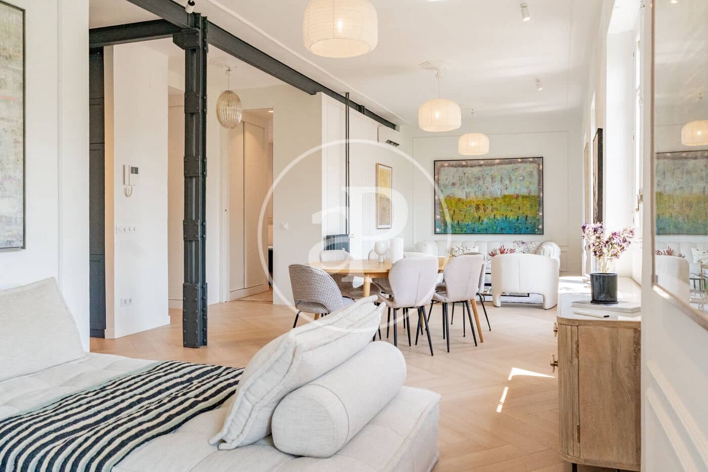 2 soveværelse Lejlighed til leje i Madrid by - € 6.000 (Ref: 9954476)