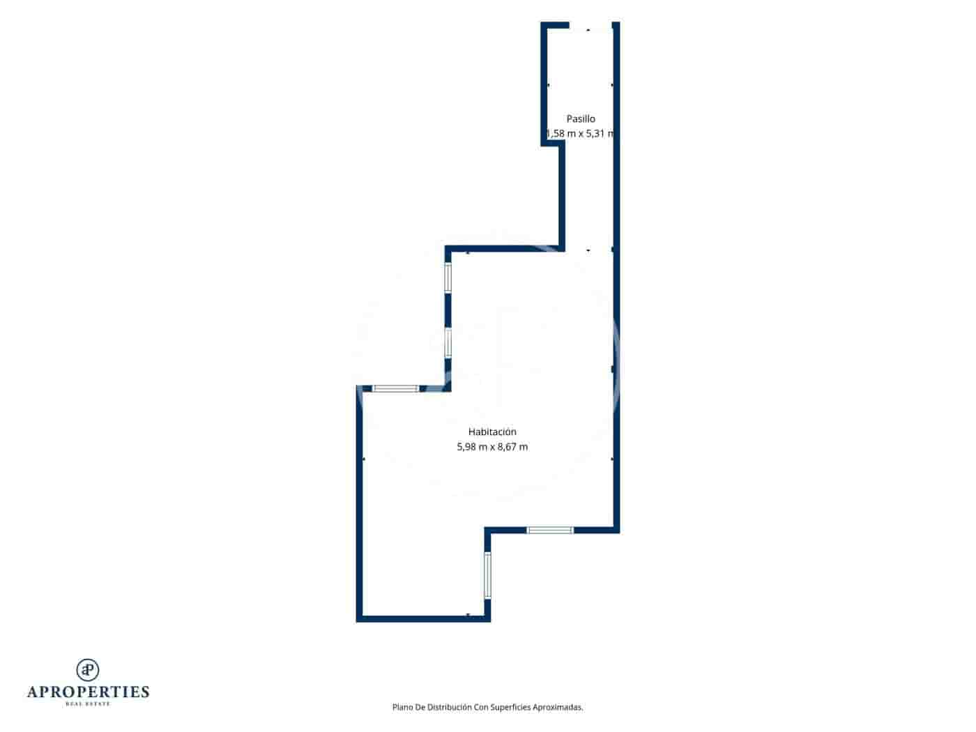 2 chambre Appartement à vendre à Madrid ville - 439 000 € (Ref: 9958172)