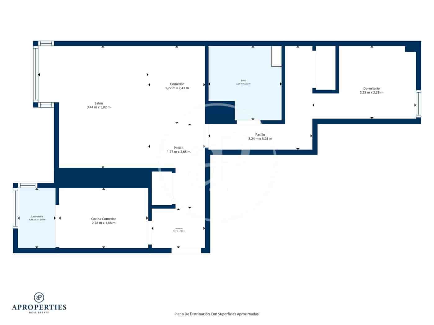 1 Zimmer Apartment zu verkaufen in Madrid Stadt mit Pool - 530.000 € (Ref: 9959802)