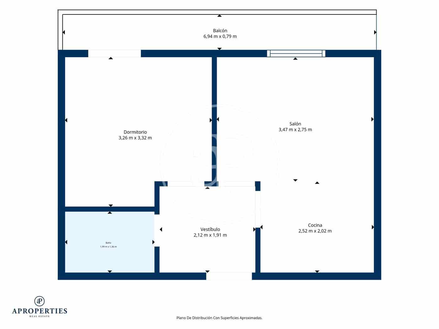 1 chambre Appartement à vendre à Madrid ville - 188 000 € (Ref: 9965296)