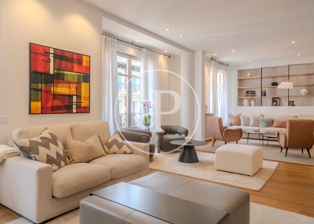 Appartement de 4 chambres à louer à Recoletos, Madrid ville - 14 700 € (Ref: 9966673)
