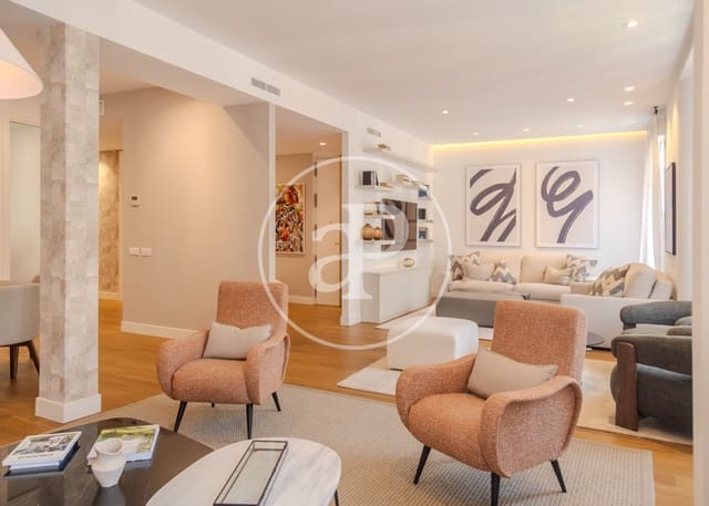 Appartement de 4 chambres à louer à Recoletos, Madrid ville - 14 700 € (Ref: 9966673)