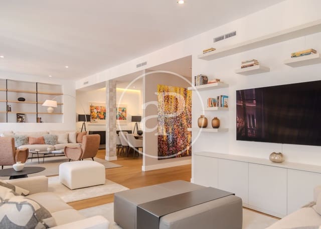 Appartement de 4 chambres à louer à Recoletos, Madrid ville - 14 700 € (Ref: 9966673)