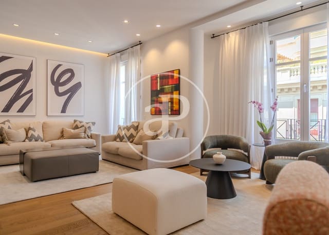 Appartement de 4 chambres à louer à Recoletos, Madrid ville - 14 700 € (Ref: 9966673)