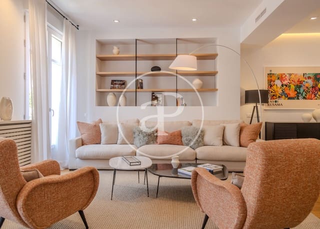 Appartement de 4 chambres à louer à Recoletos, Madrid ville - 14 700 € (Ref: 9966673)
