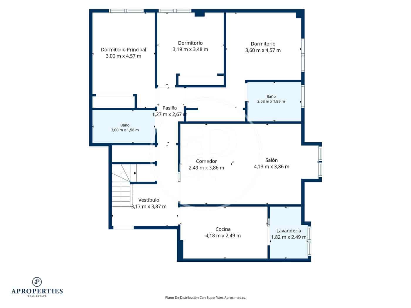 3 soveværelse Lejlighed til salg i Madrid by med swimmingpool - € 1.230.000 (Ref: 9978901)