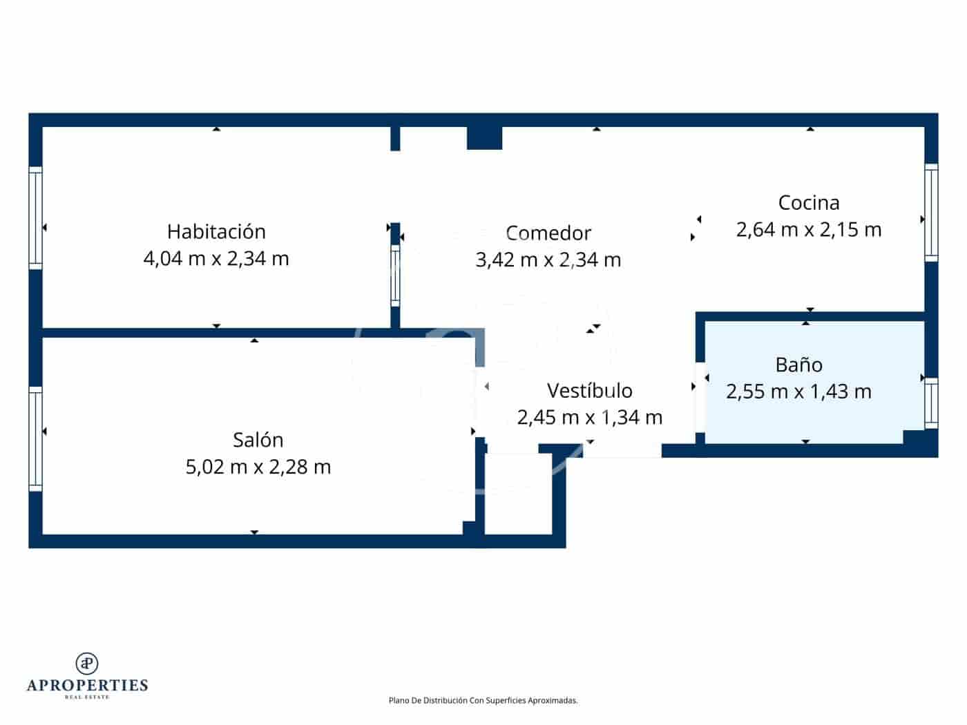 2 bedroom Apartment for sale in Madrid city - € 425,000 (Ref: 9983033)