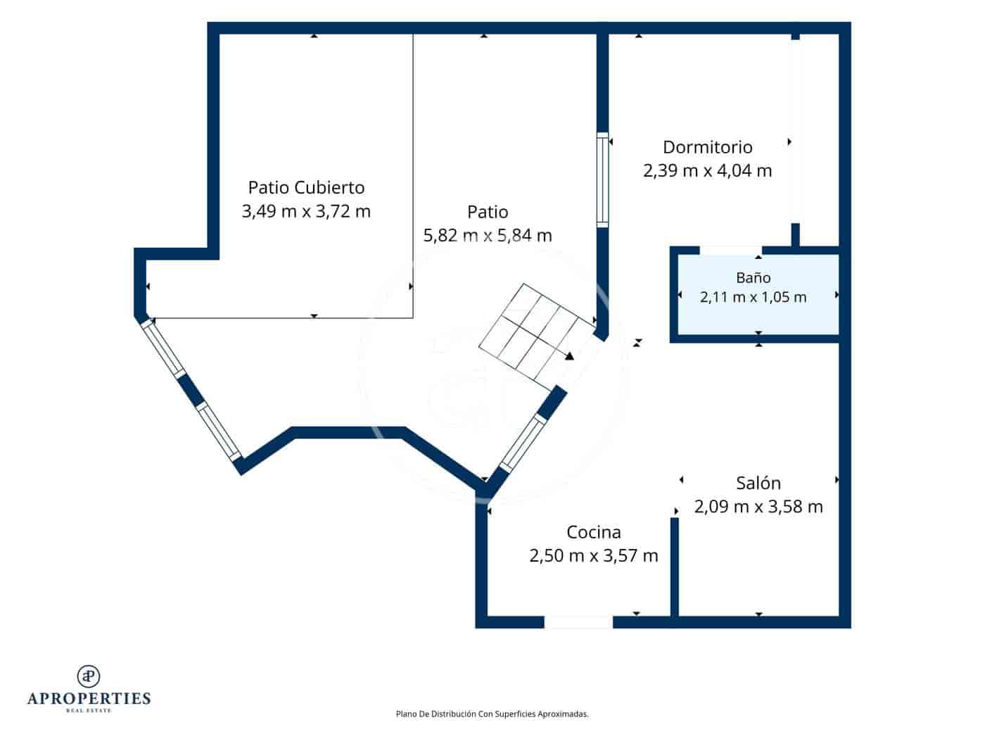 1 sovrum Lägenhet till salu i Madrid stad - 350 000 € (Ref: 9983036)
