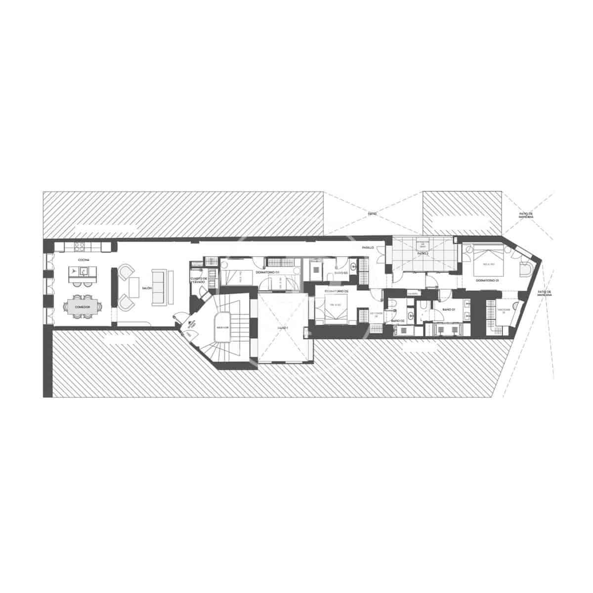 3 sovrum Lägenhet till salu i Madrid stad - 1 339 000 € (Ref: 9986889)