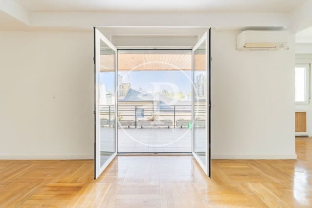4 slaapkamer Penthouse te huur in El Viso, Madrid stad met garage - € 5.500 (Ref: 9990742)