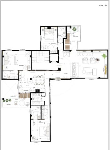 3 soveværelse Lejlighed til salg i Son Cotoner, Palma de Mallorca - € 1.500.000 (Ref: 10055336)