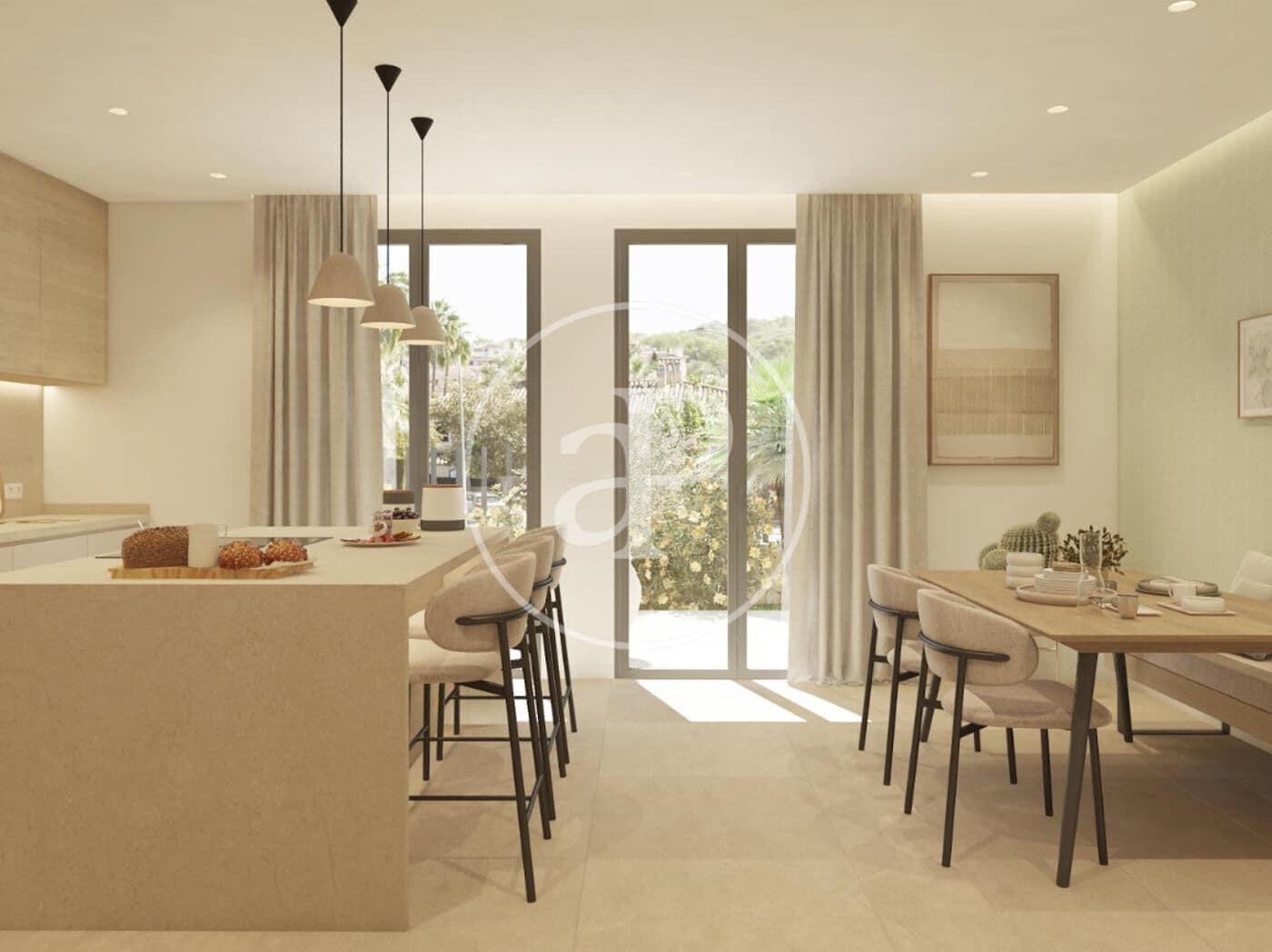 4 chambre Appartement à vendre à Palma de Mallorca avec piscine garage - 2 100 000 € (Ref: 10147044)