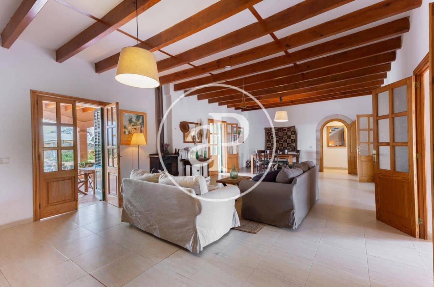 8 makuuhuone Huvila vuokrattavana paikassa Binissalem mukana uima-altaan - 5 000 € (Ref: 8726540)