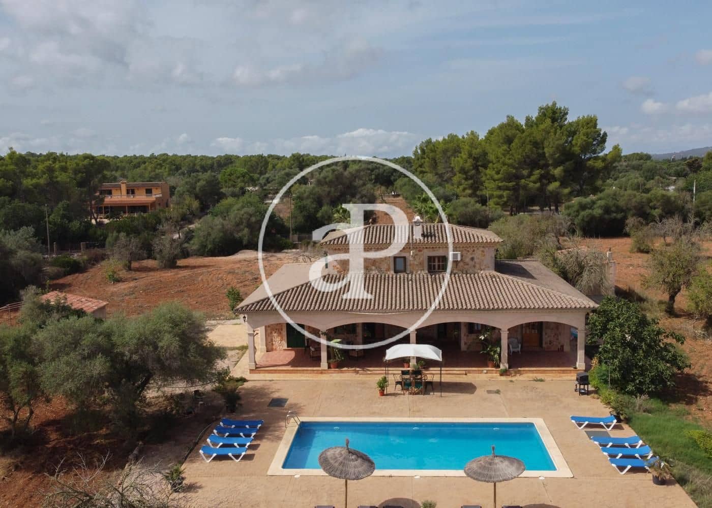 8 makuuhuone Huvila vuokrattavana paikassa Binissalem mukana uima-altaan - 5 000 € (Ref: 8726540)