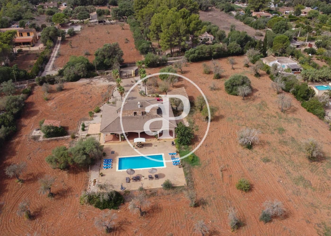 8 makuuhuone Huvila vuokrattavana paikassa Binissalem mukana uima-altaan - 5 000 € (Ref: 8726540)