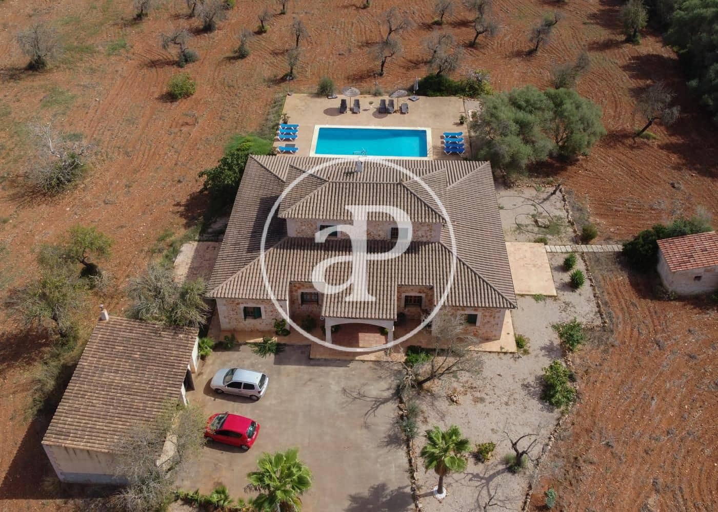 8 makuuhuone Huvila vuokrattavana paikassa Binissalem mukana uima-altaan - 5 000 € (Ref: 8726540)