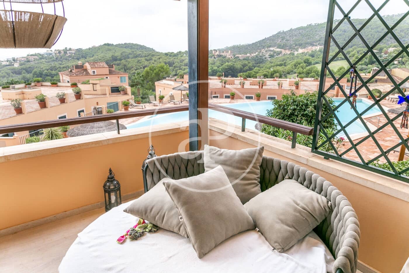 3 soveværelse Lejlighed til leje i Cas Catala med swimmingpool - € 4.500 (Ref: 8726541)