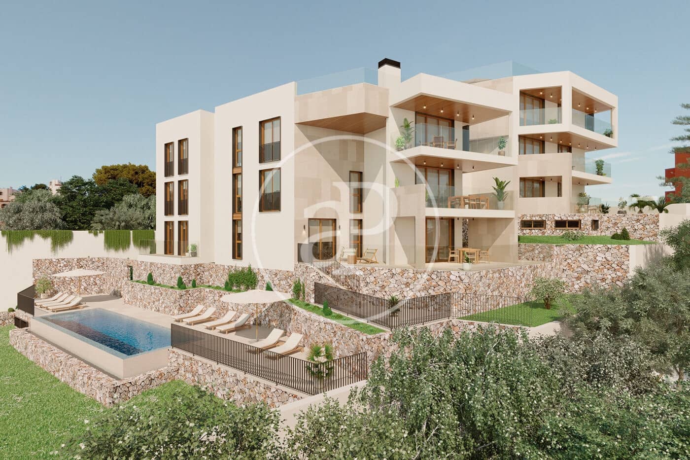3 bedroom Apartment for sale in Cala Mayor with pool - € 1,350,000 (Ref: 8929112)