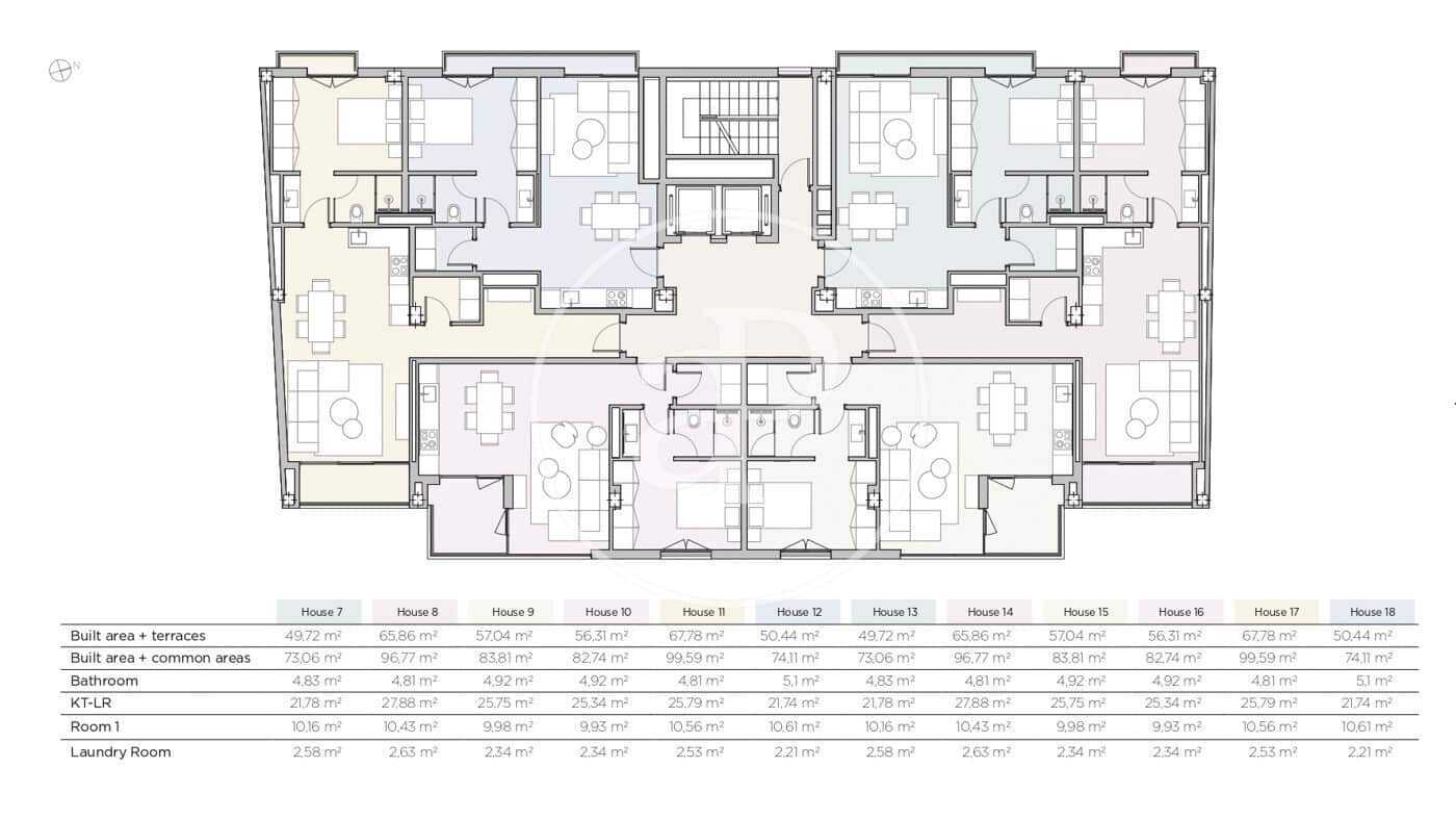 Lejlighed til salg i Palma de Mallorca med swimmingpool - € 499.000 (Ref: 8999798)