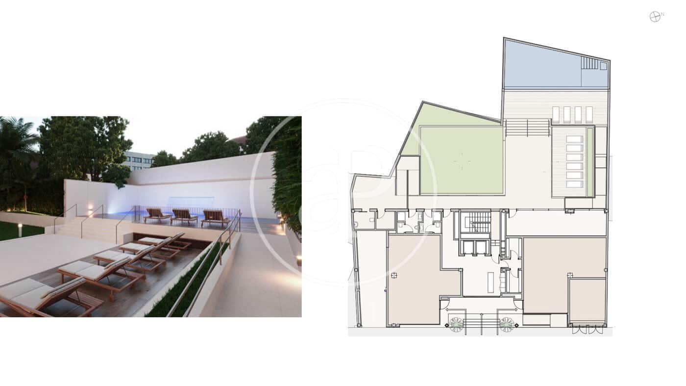 Lejlighed til salg i Palma de Mallorca med swimmingpool - € 499.000 (Ref: 8999806)