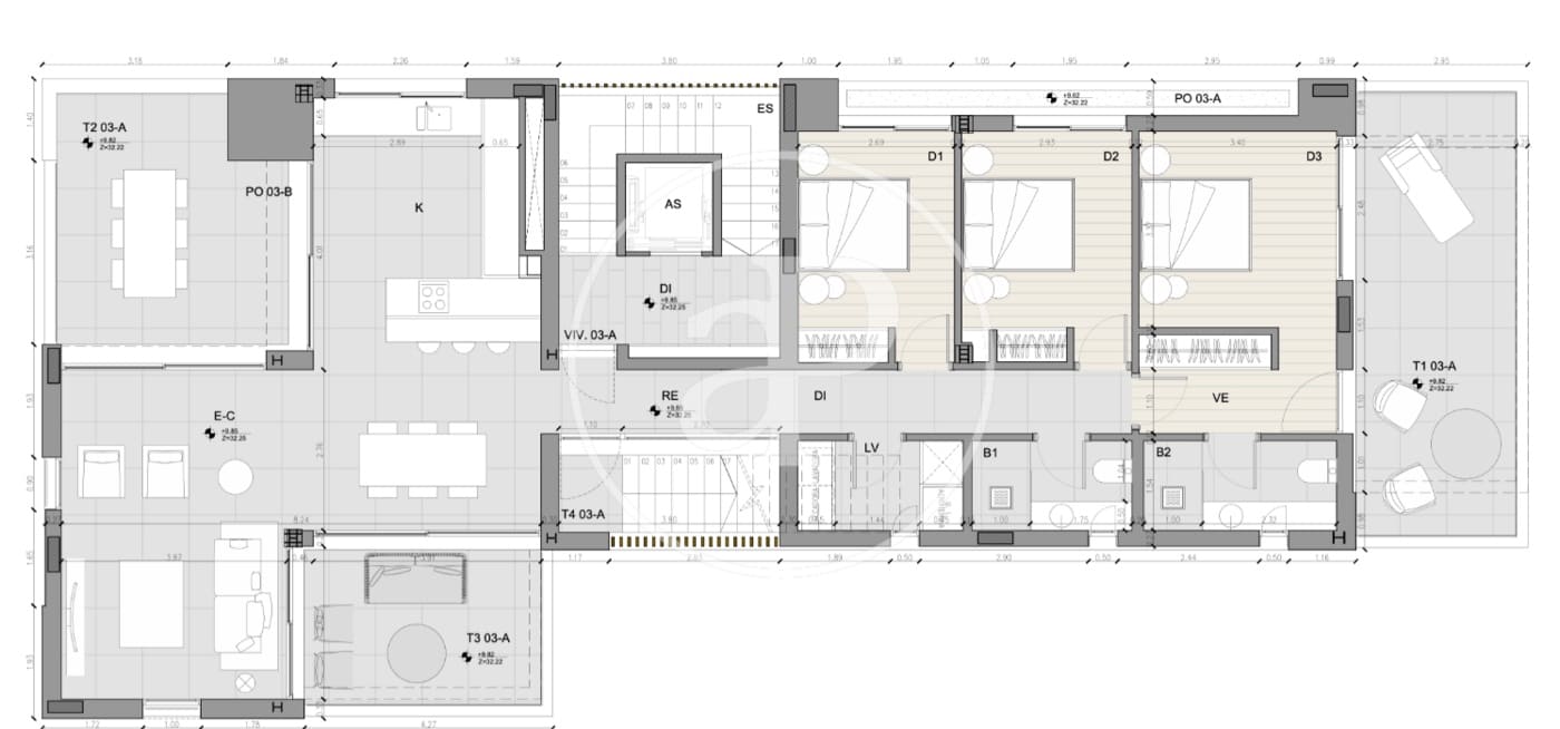 Appartamento in vendita in Palma de Mallorca con piscina - 1.050.250 € (Rif: 8999847)