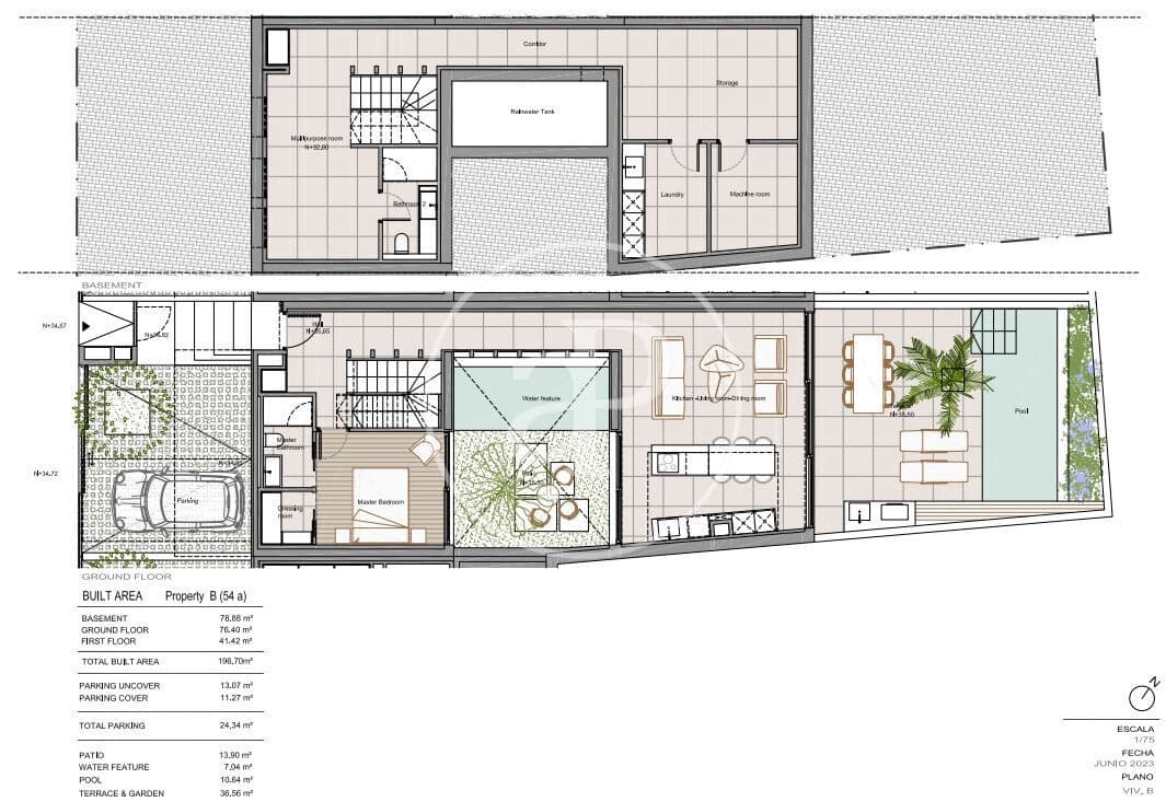 Leilighet til salgs i Palma de Mallorca med svømmebasseng - € 1 500 000 (Ref: 8999875)