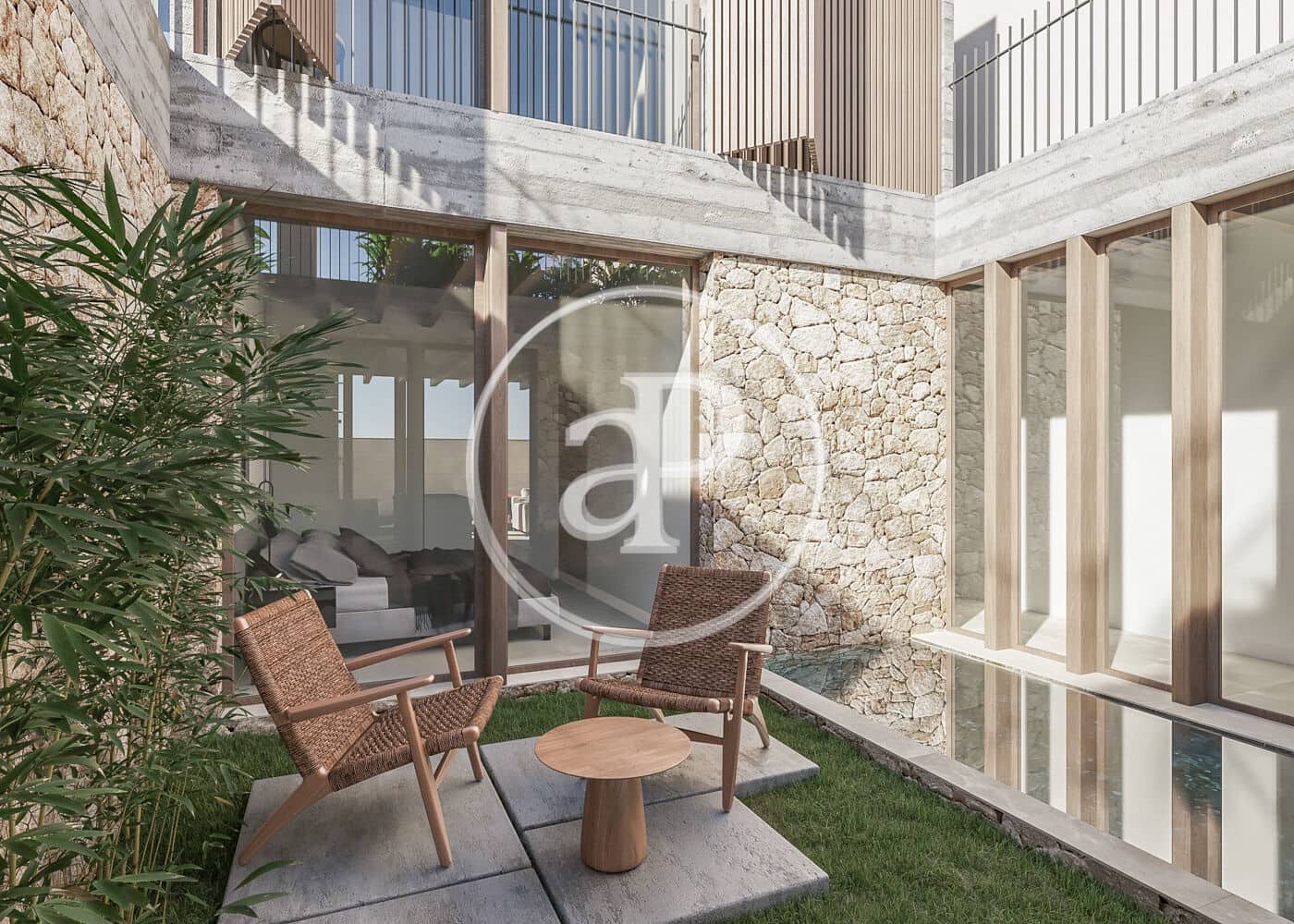 Leilighet til salgs i Palma de Mallorca med svømmebasseng - € 1 500 000 (Ref: 8999877)