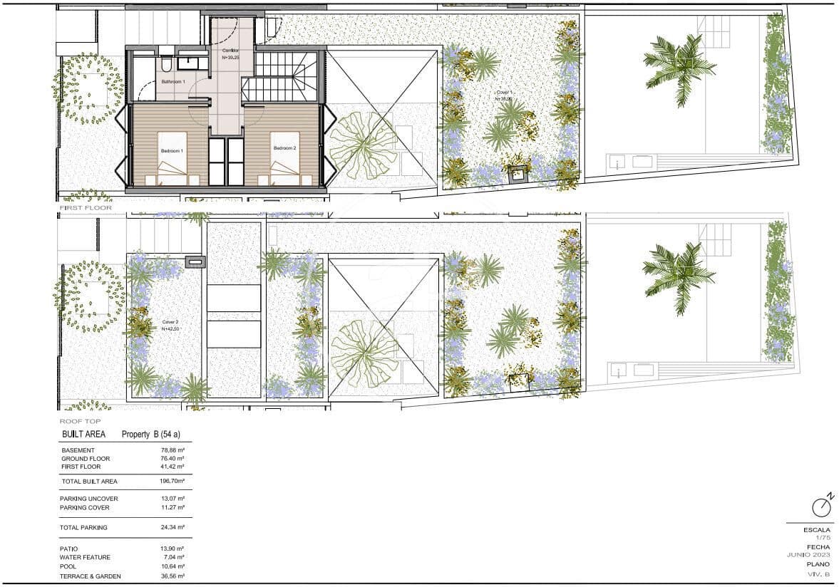 Leilighet til salgs i Palma de Mallorca med svømmebasseng - € 1 500 000 (Ref: 8999878)