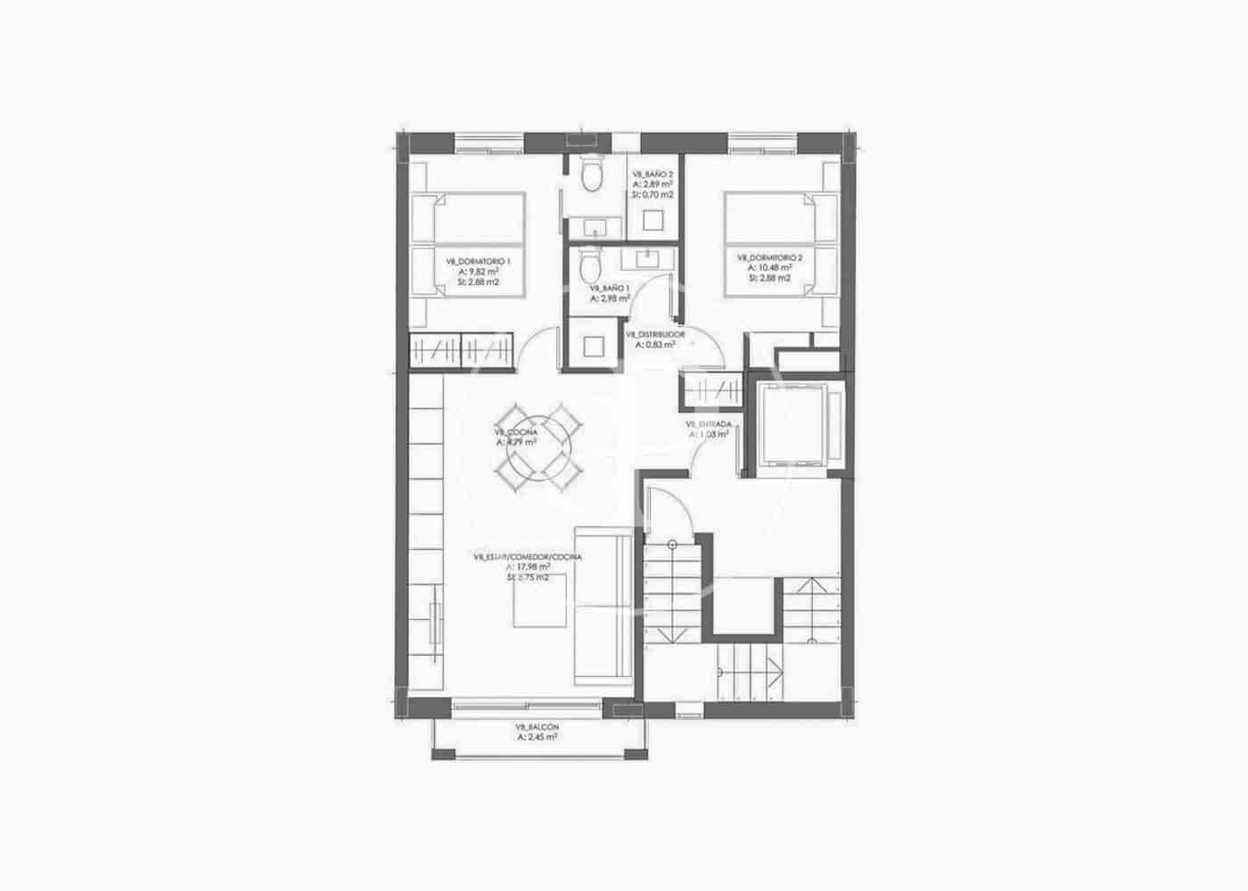 Appartement te koop in Palma de Mallorca met zwembad - € 535.000 (Ref: 8999955)