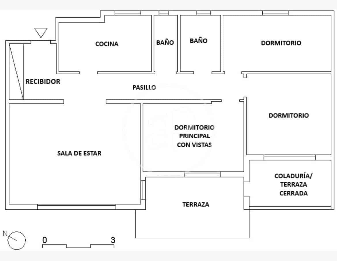 3 soveværelse Lejlighed til salg i Es Forti - € 595.000 (Ref: 9029941)