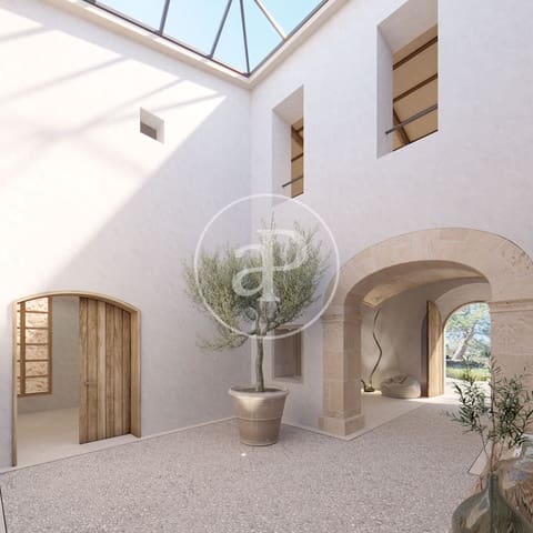 8 chambre Finca/Maison de Campagne à vendre à Cas Concos, Felanitx - 2 450 000 € (Ref: 9065490)