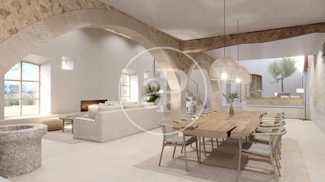 8 chambre Finca/Maison de Campagne à vendre à Cas Concos, Felanitx - 2 450 000 € (Ref: 9065490)