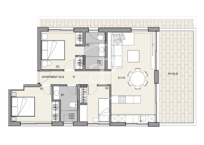 Appartamento in vendita in Palma de Mallorca con piscina - 1.050.250 € (Rif: 9073647)