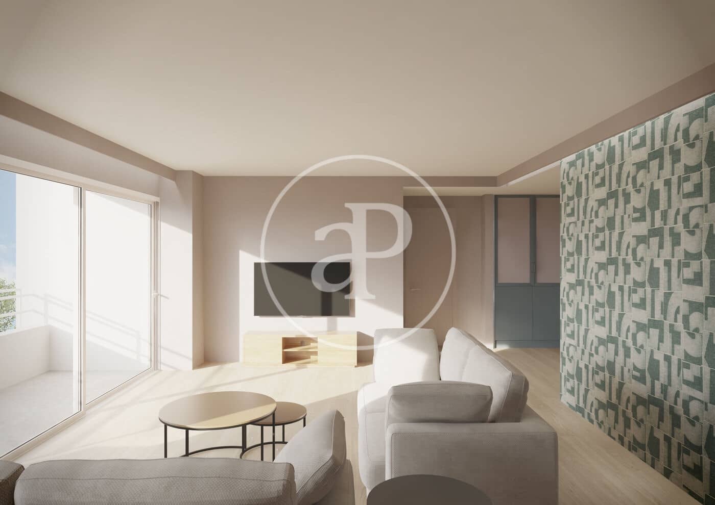 Appartement de 3 chambres à louer à Palma de Mallorca avec garage - 3 500 € (Ref: 9091864)