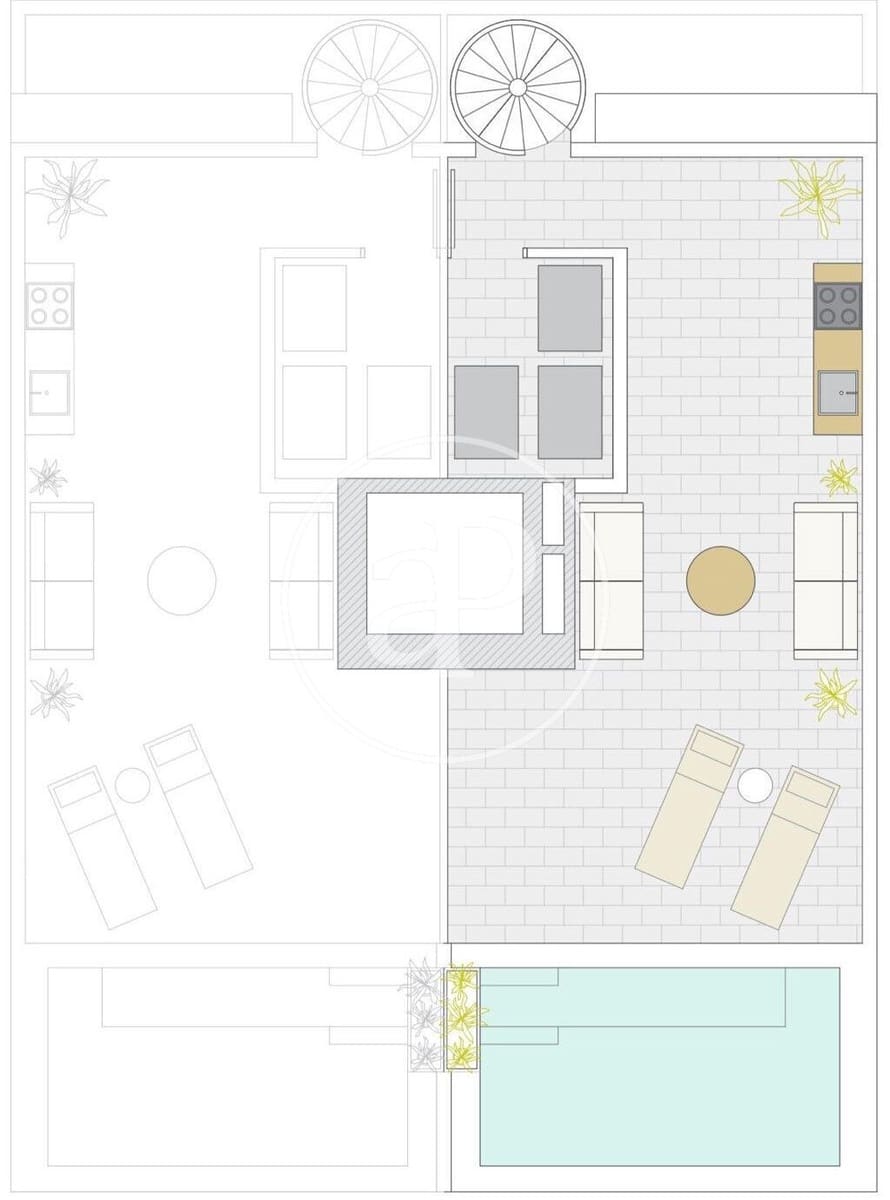 2 soveværelse Penthouse til salg i Playa de Palma med swimmingpool - € 1.675.000 (Ref: 9202644)