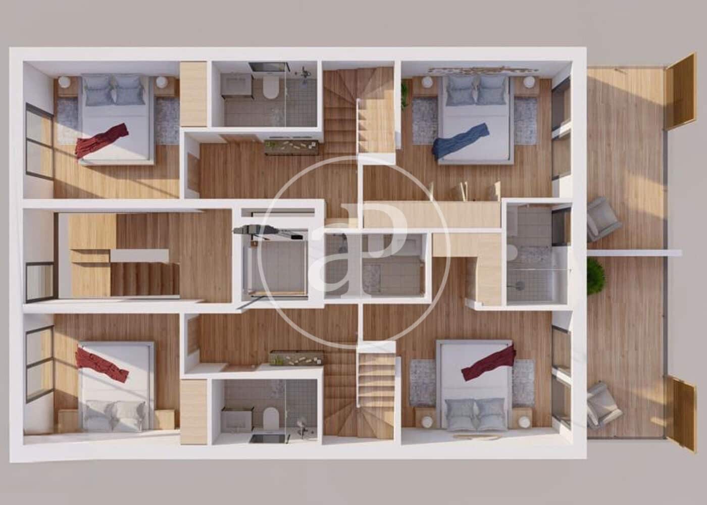 2 soveværelse Penthouse til salg i Playa de Palma med swimmingpool - € 1.675.000 (Ref: 9202644)